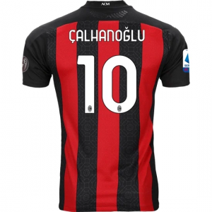 Koszulka AC Milan Hakan Calhanoglu 10 Główna 2020/2021 – Krótki Rękaw