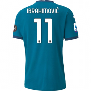 Koszulka AC Milan Zlatan Ibrahimović 11 Trzeci 2020/2021 – Krótki Rękaw