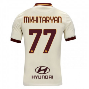 Koszulka AS Roma Henrikh Mkhitaryan 77 Precz 2020/2021 – Krótki Rękaw