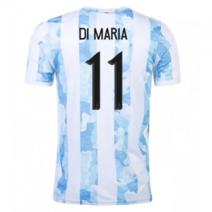 Koszulka Argentyna Di Maria 11 Główna 20-21 – Krótki Rękaw