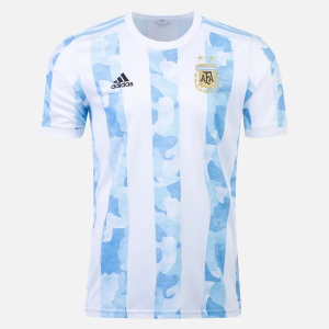 Koszulka Argentyna Główna 20-21 – Krótki Rękaw