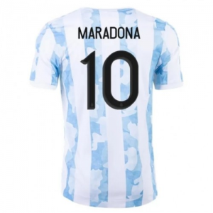 Koszulka Argentyna Maradona 10 Główna 20-21 – Krótki Rękaw