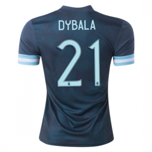 Koszulka Argentyna Paulo Dybala 21 Precz 20-21 – Krótki Rękaw