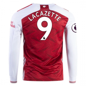 Koszulka Arsenal Alaxandre Lacazette 9 Główna 2020/2021 – Długi Rękaw