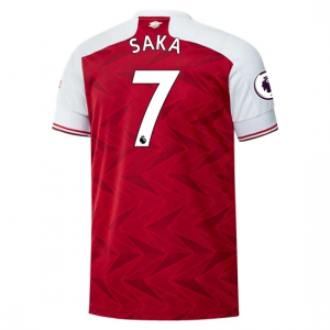 Koszulka Arsenal Bukayo Saka 7 Główna 2020/2021 – Krótki Rękaw
