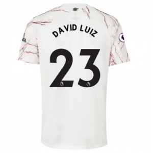 Koszulka Arsenal David Luiz 23 Precz 2020/2021 – Krótki Rękaw