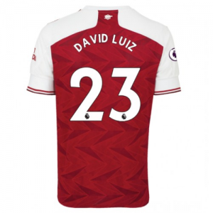 Koszulka Arsenal David Luiz 23 Główna 2020/2021 – Krótki Rękaw