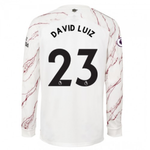 Koszulka Arsenal David Luiz 23 Precz 2020/2021 – Długi Rękaw
