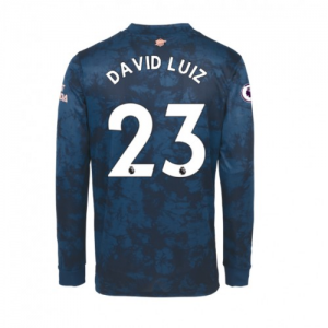 Koszulka Arsenal David Luiz 23 Trzeci 2020/2021 – Długi Rękaw