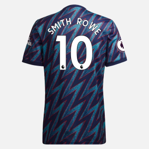 Koszulka Arsenal Emile Smith Rowe 10 Trzeci  2021/22 – Krótki Rękaw