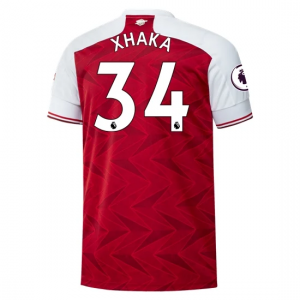Koszulka Arsenal Granit Xhaka 34 Główna 2020/2021 – Krótki Rękaw