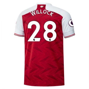 Koszulka Arsenal Joe Willock 28 Główna 2020/2021 – Krótki Rękaw