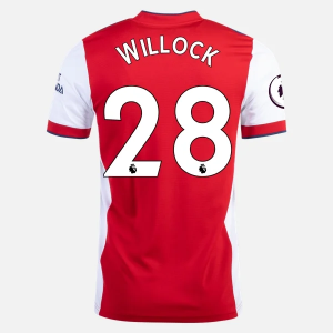 Koszulka Arsenal Joe Willock 28 Główna 2021/22 – Krótki Rękaw