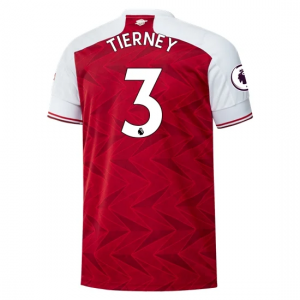 Koszulka Arsenal Kieran Tierney 3 Główna 2020/2021 – Krótki Rękaw