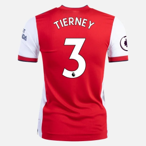 Koszulka Arsenal Kieran Tierney 3 Główna 2021/22 – Krótki Rękaw