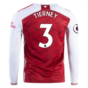 Koszulka Arsenal Kieran Tierney 3 Główna 2020/2021 – Długi Rękaw