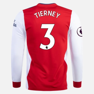 Koszulka Arsenal Kieran Tierney 3 Główna 2021/22 – Długi Rękaw