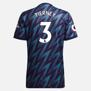 Koszulka Arsenal Kieran Tierney 3 Trzeci 2021/22 – Krótki Rękaw