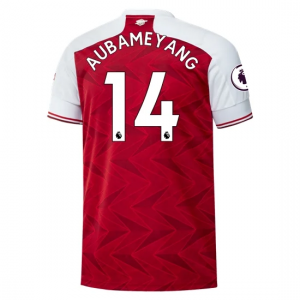 Koszulka Arsenal Pierre Emerick Aubameyang 14 Główna 2020/2021 – Krótki Rękaw