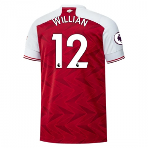 Koszulka Arsenal Willian 12 Główna 2020/2021 – Krótki Rękaw