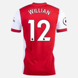 Koszulka Arsenal Willian 12 Główna 2021/22 – Krótki Rękaw