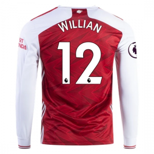 Koszulka Arsenal Willian 12 Główna 2020/2021 – Długi Rękaw