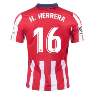 Koszulka Atlético Madrid Hector Herrera 16 Główna 2020/2021 – Krótki Rękaw