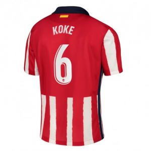 Koszulka Atlético Madrid Koke 6 Główna 2020/2021 – Krótki Rękaw