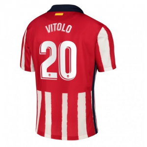 Koszulka Atlético Madrid Vitolo 20 Główna 2020/2021 – Krótki Rękaw