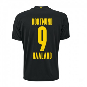 Koszulka BVB Borussia Dortmund Erling Haaland 9 Precz 2020/2021 – Krótki Rękaw