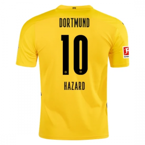 Koszulka BVB Borussia Dortmund Thorgan Hazard 10 Główna 2020/2021 – Krótki Rękaw