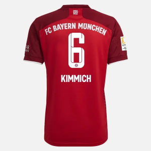 Koszulka Bayern Monachium Joshua Kimmich 6 Główna 2021/22 – Krótki Rękaw