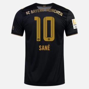 Koszulka Bayern Monachium Leroy Sane 10 Precz  2021/22 – Krótki Rękaw