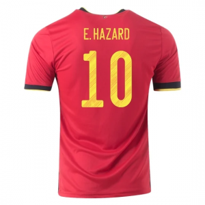 Koszulka Belgia Eden Hazard 10 Główna Mistrzostwa Europy 2020 – Krótki Rękaw