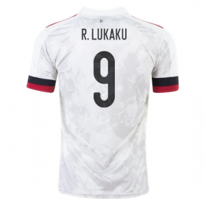 Koszulka Belgia Romelu Lukaku 9 Precz Mistrzostwa Europy 2020 – Krótki Rękaw