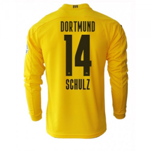 Koszulka Borussia Dortmund Nico Schulz 14 Główna 2020/2021 – Długi Rękaw