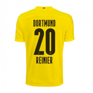 Koszulka Borussia Dortmund Reinier 20 Główna 2020/2021 – Krótki Rękaw