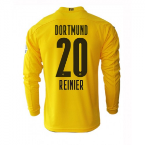 Koszulka Borussia Dortmund Reinier 20 Główna 2020/2021 – Długi Rękaw