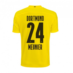 Koszulka Borussia Dortmund Thomas Meunier 24 Główna 2020/2021 – Krótki Rękaw