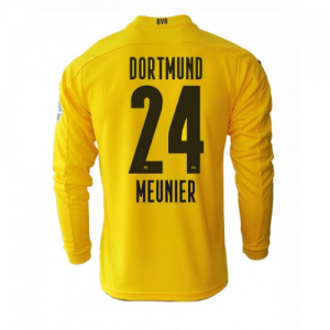 Koszulka Borussia Dortmund Thomas Meunier 24 Główna 2020/2021 – Długi Rękaw