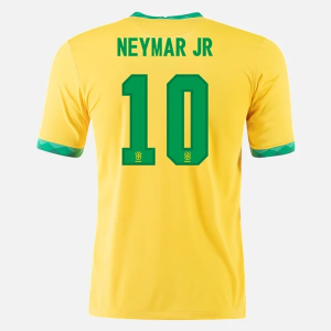 Koszulka Brazylia Neymar JR 10 Główna 20-21 – Krótki Rękaw