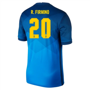 Koszulka Brazylia Koszulka Roberto Firmino 20 Precz 20-21 – Krótki Rękaw