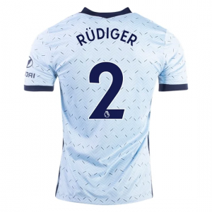 Koszulka Chelsea Antonio Rudiger 2 Precz 2020/2021 – Krótki Rękaw
