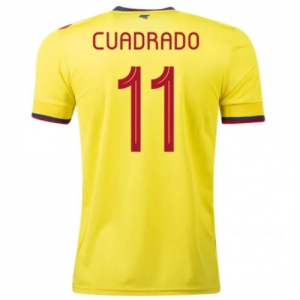 Koszulka Kolumbia Juan Cuadrado 11 Główna 20-21 – Krótki Rękaw