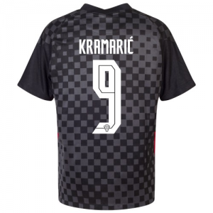 Koszulka Chorwacja Andrej Kramaric 9 Precz Mistrzostwa Europy 2020 – Krótki Rękaw
