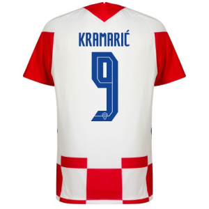 Koszulka Chorwacja Andrej Kramaric 9 Główna Mistrzostwa Europy 2020 – Krótki Rękaw