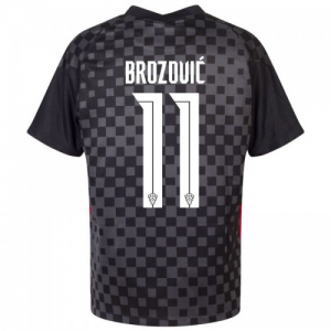 Koszulka Chorwacja Marcelo Brozovic 11 Precz Mistrzostwa Europy 2020 – Krótki Rękaw