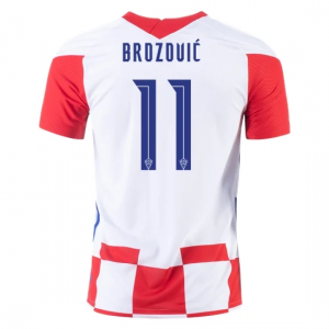 Koszulka Chorwacja Marcelo Brozovic 11 Główna Mistrzostwa Europy 2020 – Krótki Rękaw
