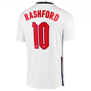 Koszulka Anglia Rashford 10 Główna Mistrzostwa Europy 2020 – Krótki Rękaw