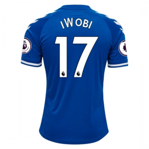 Koszulka Everton Alex Iwobi 17 Główna 2020/2021 – Krótki Rękaw